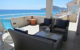 Beach Front Line Penthouse In Altea